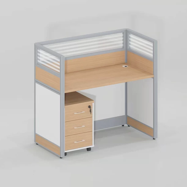 gof furniture TC-45-12-1 Office Desk Office Table – OAK, White