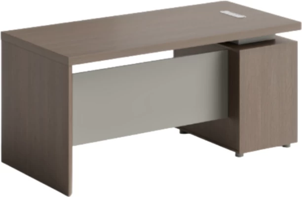 GOF Furniture YG-A126 Prime Computer Office Desk 1200 x 600 | Almond Grey Finish Study Table - Image 3