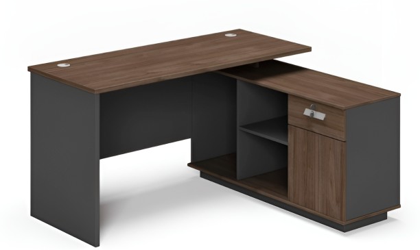 SMTE Executive Desk Office Table – Brown - Image 2