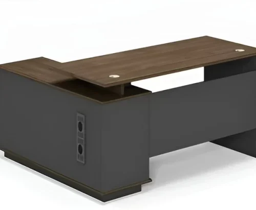 SMTE Executive Desk Office Table – Brown