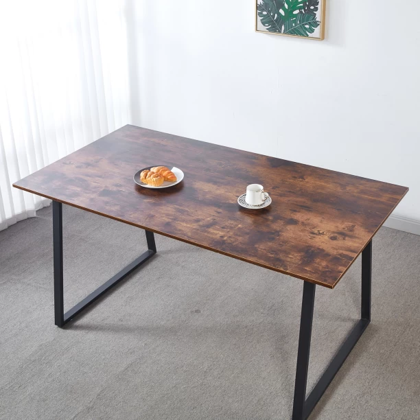 Artisan Furniture Warehouse Work Desk Computer Workstation 150cm Dining Table Office Home Writing Study Multipurpose Table – Berlin Rustic - Image 3