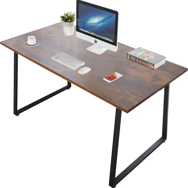 Artisan Furniture Warehouse Work Desk Computer Workstation 150cm Dining Table Office Home Writing Study Multipurpose Table – Berlin Rustic - Image 2