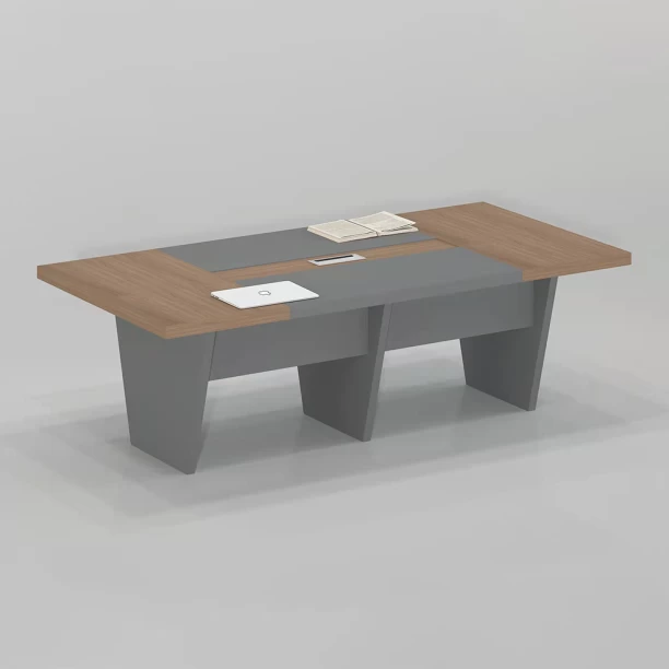 GOF Furniture Q73645 Boardroom Table Conference Table – Dark Brown