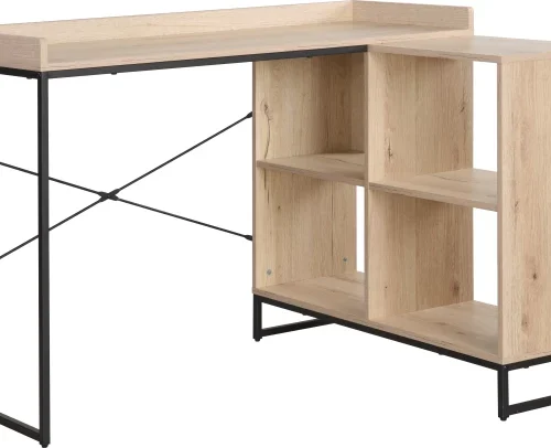 Everfurn Magma Office Desk Office Table – Brown