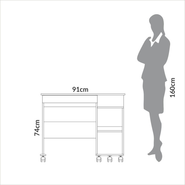 Bella Casa C214WW Multipurpose Table – White - Image 2