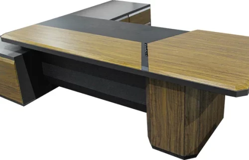 GOF FURNITURE DT-BT2528 Executive Desk Office Table – Ebony