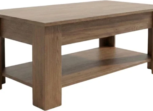 Decorum & Co Calen Rise Coffee Table Multipurpose Table – Brown