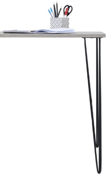 Khalil Mania Morocco Desk Study Table – Light Wood, White - Image 6