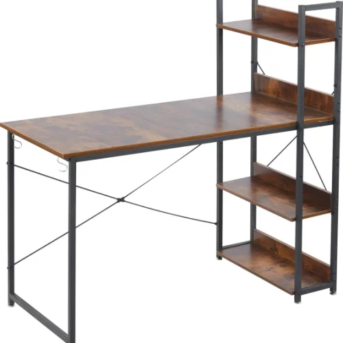 Artisan Furniture Warehouse Work Desk Computer Table Office Desk Workstation Multipurpose Table – Berlin Rustic