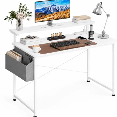 BRENLO COMPUTER DESK Office Table – white