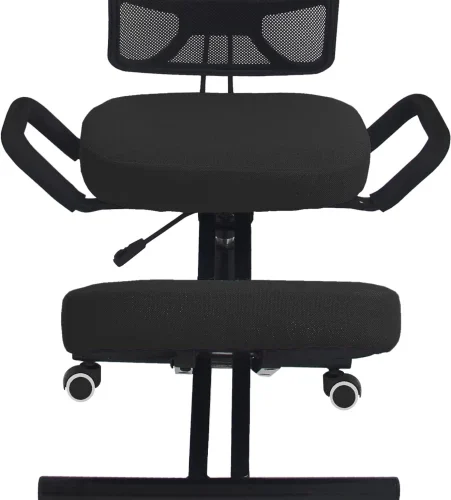 Everfurn Toshero Kneel Chair Office Executive Chair – Black