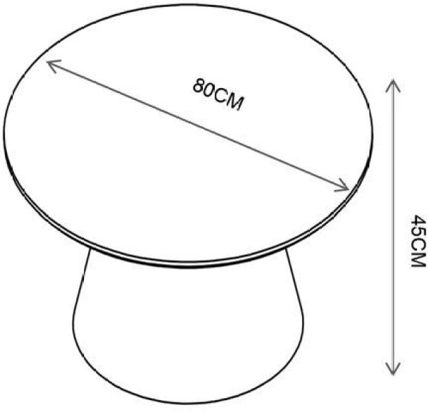 VIVIDITTO DF0809b Multipurpose Table – BLACK - Image 3