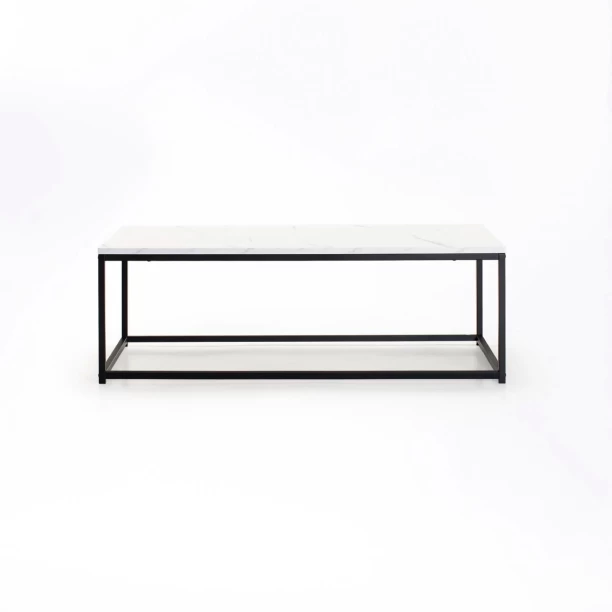 VIVIDITTO DF0831b Multipurpose Table – WHITE MARBLE