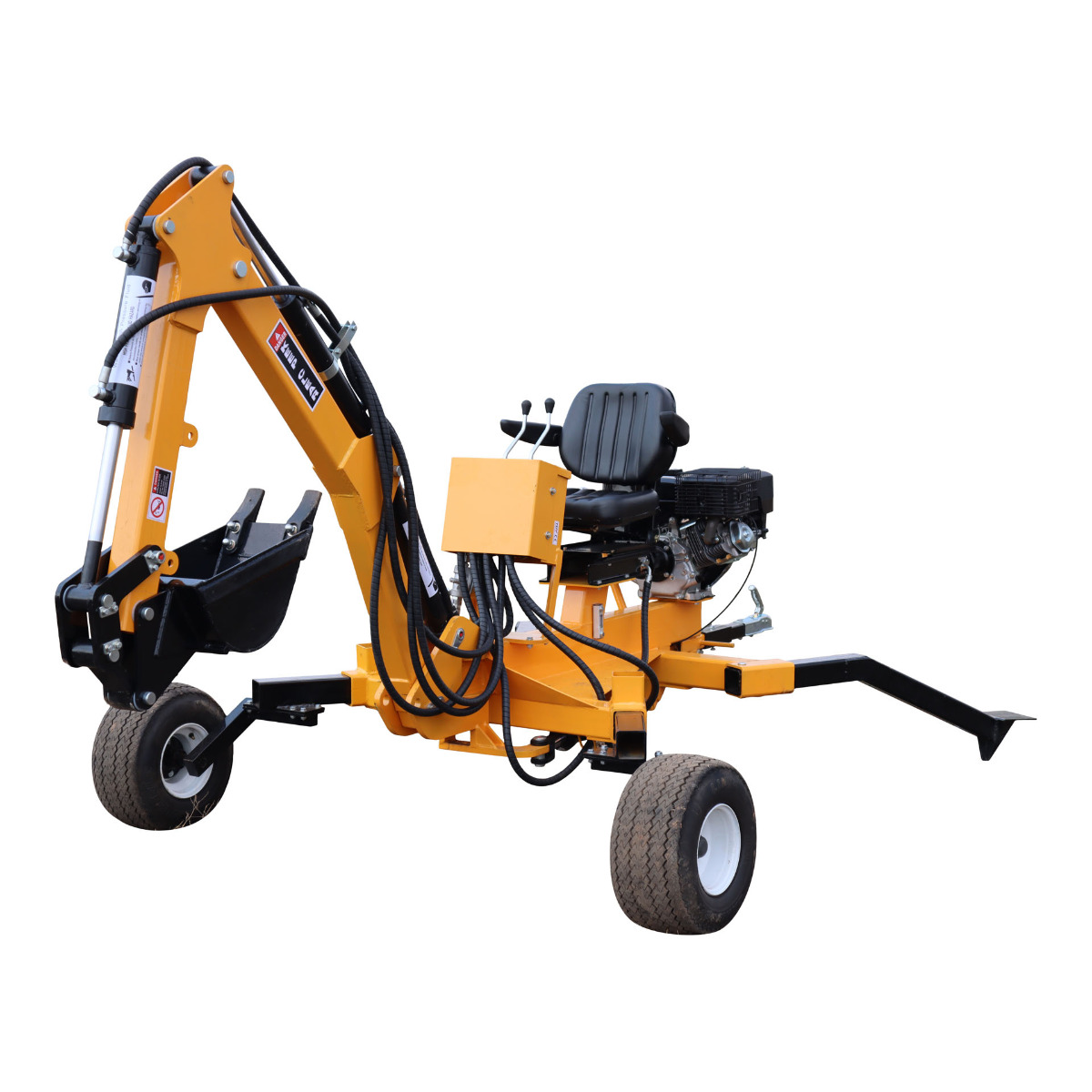 MAC AFRIC 15 HP Towable Backhoe Digger with 250mm Bucket - Image 5
