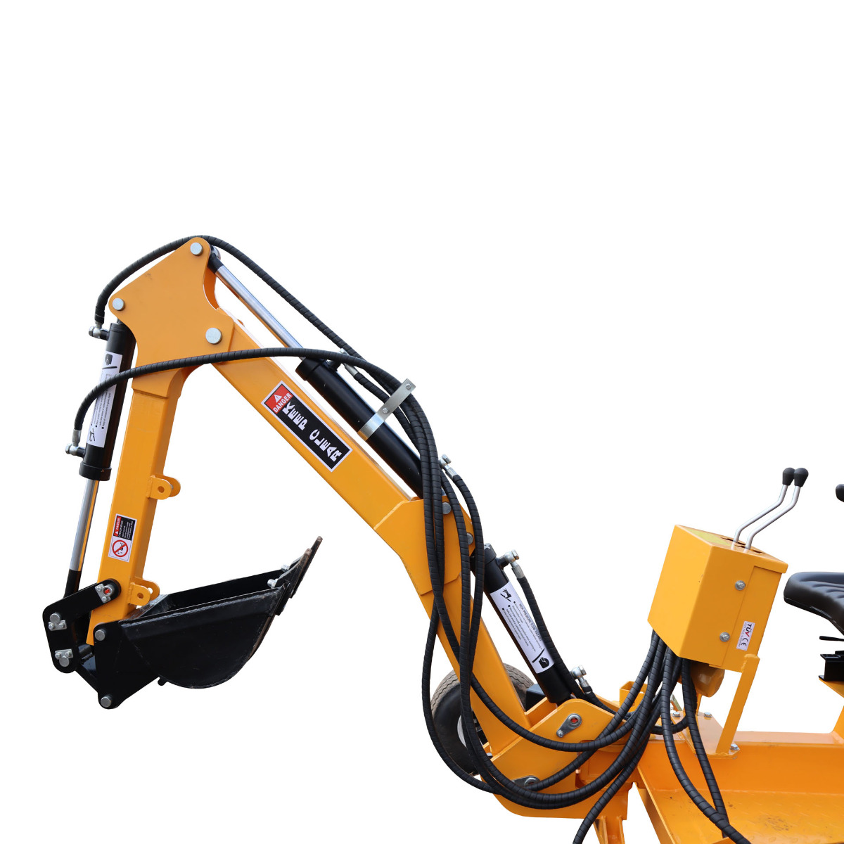 MAC AFRIC 15 HP Towable Backhoe Digger with 250mm Bucket - Image 4