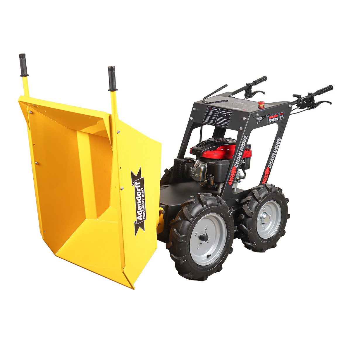 MAC AFRIC 6.5HP Petrol Mini Dumper - Image 3