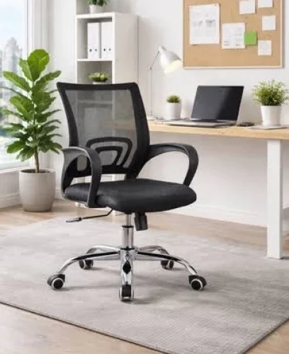 GENERIC 095 Office Arm Chair – Black