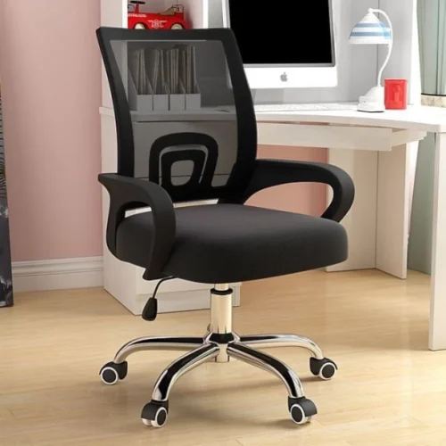 generic 00 Office Arm Chair – Black