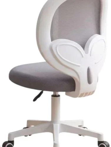 Ojees 570w Study Arm Chair – Grey/white