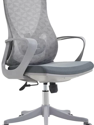 NOVOGRACZ Office LANAI Ergonomic Modern Mesh Office Chair - Pearl Grey Office Executive Chair