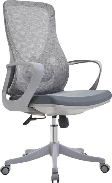 NOVOGRACZ Office LANAI Ergonomic Modern Mesh Office Chair - Pearl Grey Office Executive Chair