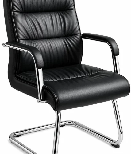 Faith Work Furnishings Rax Ergonomic Visitor Chair Office Visitor Chair – Black