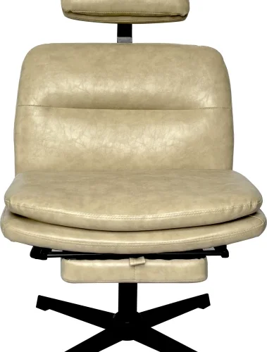 Everfurn Mila Lounge Chair Office Executive Chair – Beige