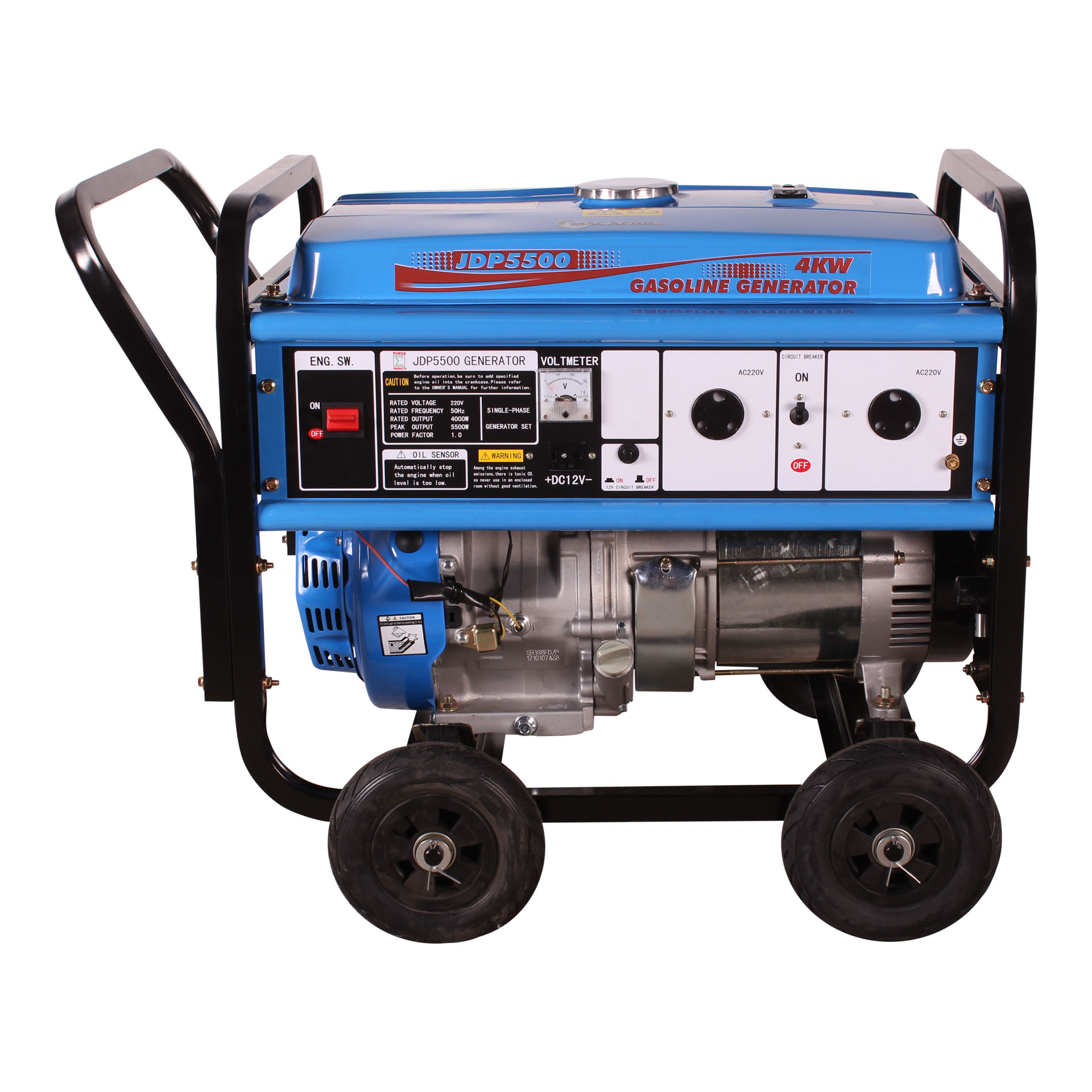 MAC AFRIC 5.6 kVA (4 KW) Standby Petrol Generator - Image 2