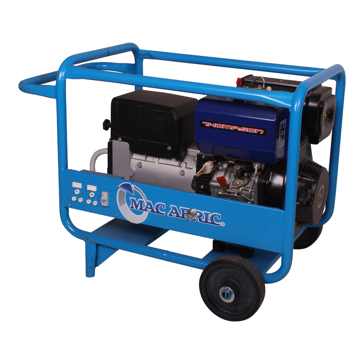 MAC AFRIC 6 KVA 200A Diesel Welder/Generator - Recoil Start (Pull-Start) - Image 2