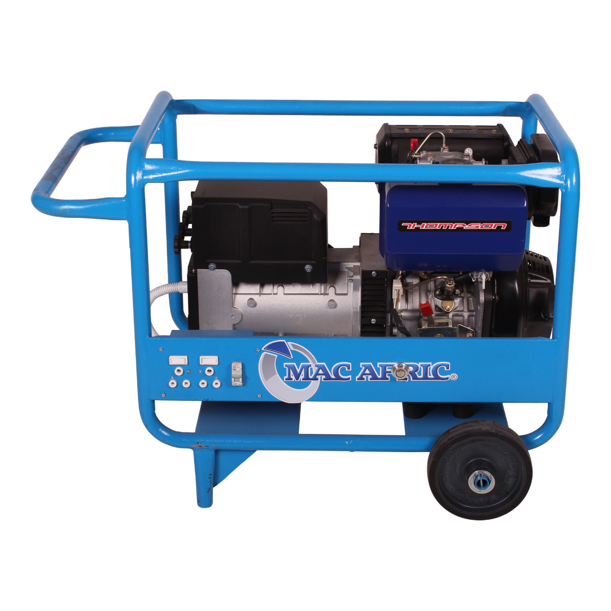 MAC AFRIC 6 KVA 200A Diesel Welder/Generator - Recoil Start (Pull-Start) - Image 6