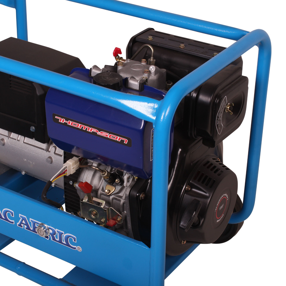 MAC AFRIC 6 KVA 200A Diesel Welder/Generator - Recoil Start (Pull-Start) - Image 5