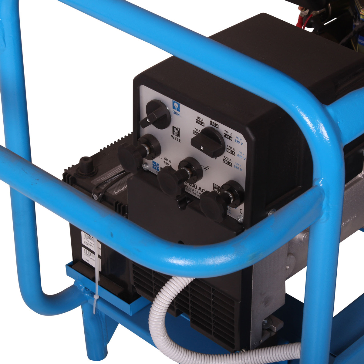 MAC AFRIC 6 KVA 200A Diesel Welder/Generator - Recoil Start (Pull-Start) - Image 3