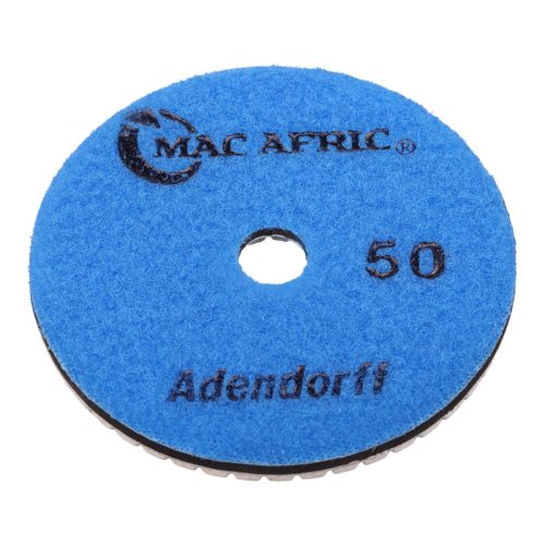 MAC AFRIC 4"3mm 50# Resin Polishing Pad Dry Concrete