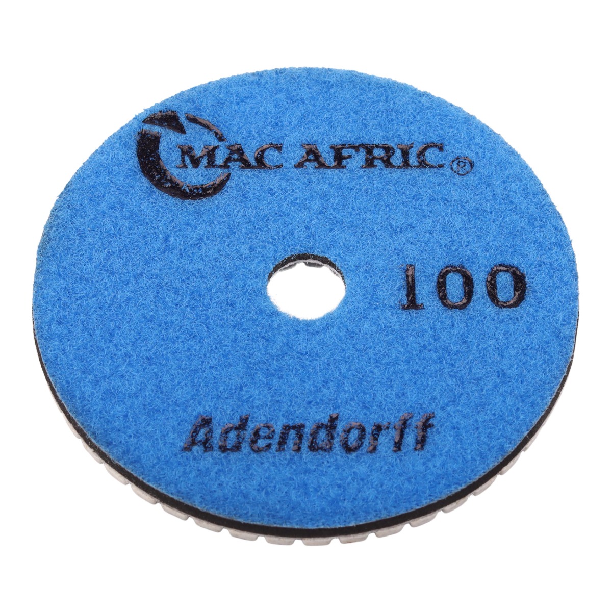 MAC AFRIC 4"3mm 100# Resin Polishing Pad Dry Concrete