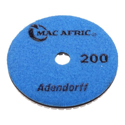 MAC AFRIC 4"3 mm 200# Resin Polishing Pad Dry Concrete