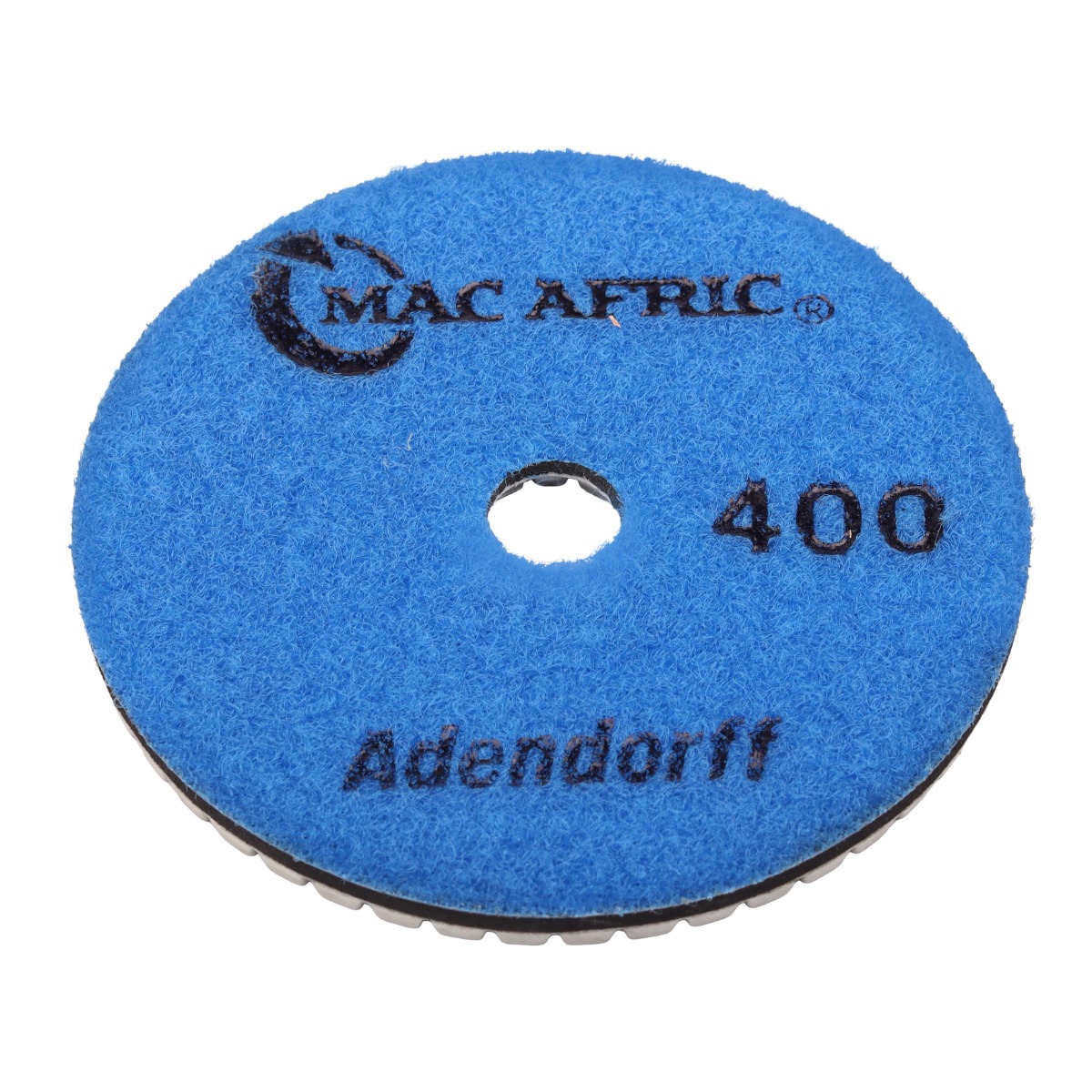 MAC AFRIC 4"3mm 400# Resin Polishing Pad Dry Concrete