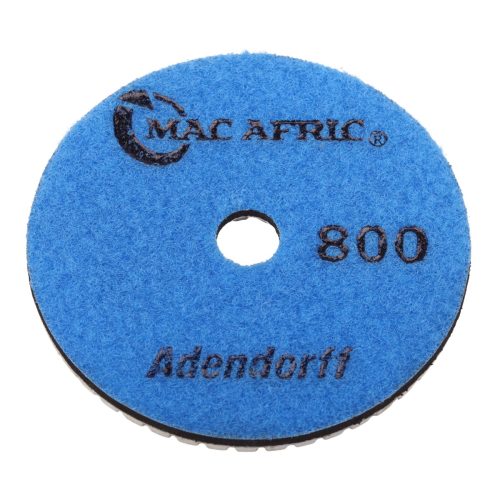 MAC AFRIC 4"3mm 800# Resin Polishing Pad Dry Concrete