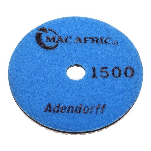 MAC AFRIC 4"3mm 1500# Resin Polishing Pad Dry Concret