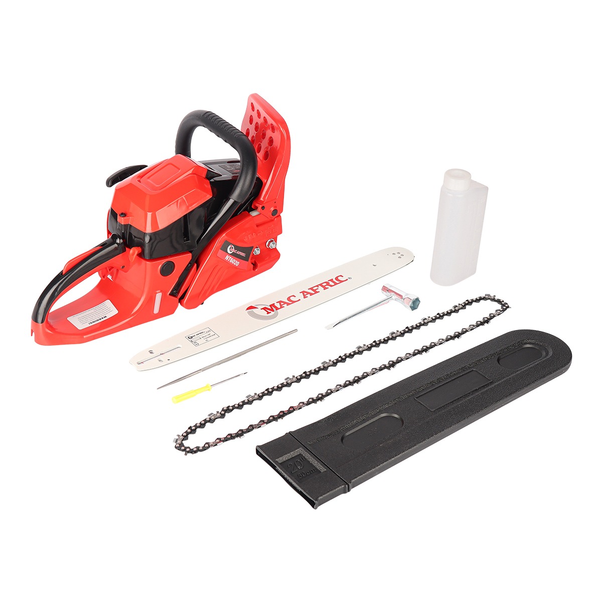 MAC AFRIC 55.6cc Two Stroke Petrol Chain Saw 508mm - Image 6