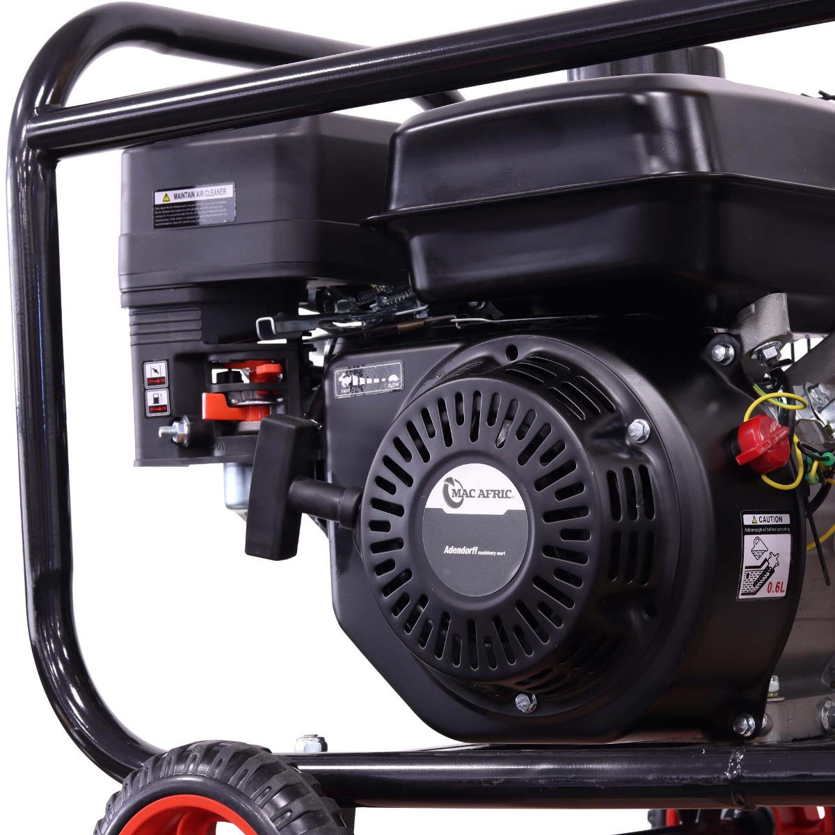 MAC AFRIC 6.5HP Pressure Sprayer with Wheels & Reel - Image 4