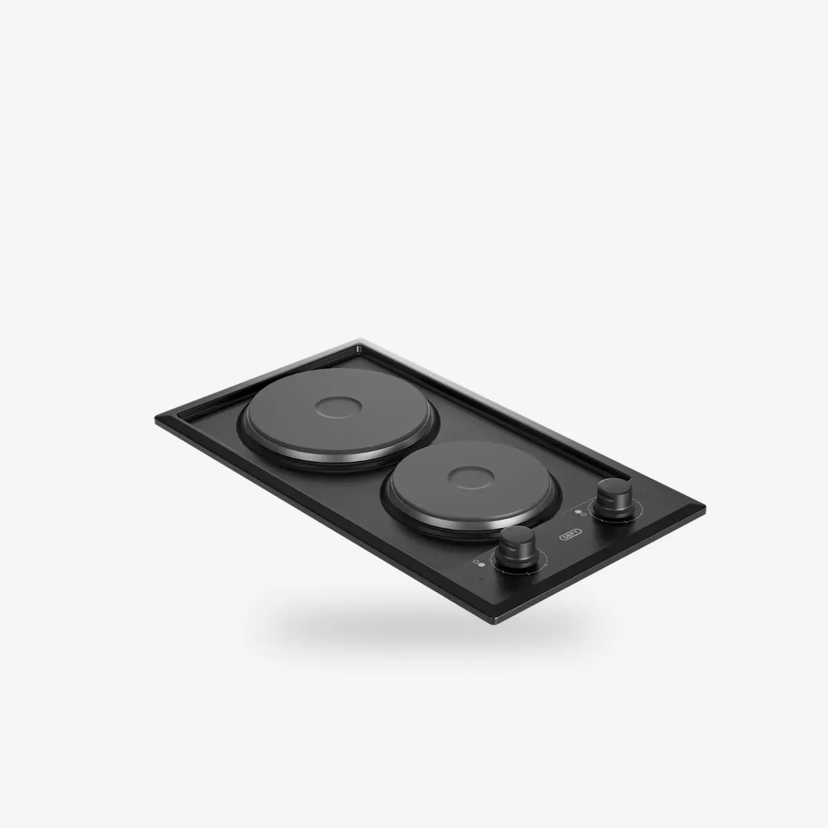 Defy 30cm Domino Solid Hob Black / Stainless steel — DHD400 / 401 - Image 2