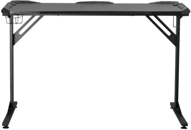 Volkano Fortress Gaming Desk – Black - Image 2