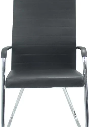 Everfurn FD-OC-VC-01 Office Adjustable Arm Chair – Black