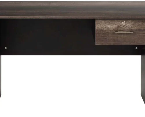 Constantia Student Desk Monument Oak Multipurpose Table – Black