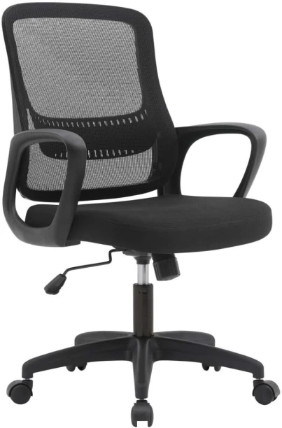 Linx Mid Back Chair – Black