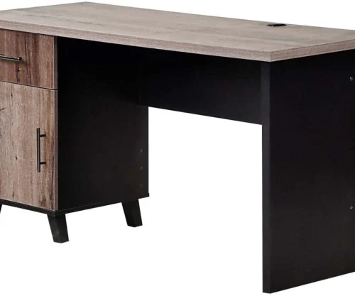 Howick Home Desk 1500 Multipurpose Table – Black & Driftwood