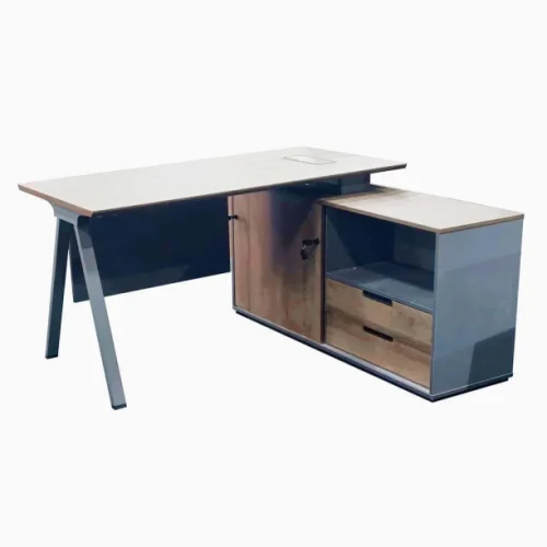 GOF Furniture Furniture Lana Executive Desk Office Table – Walnut