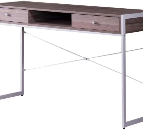 Everfurn Palatial Desk Office Table – Black