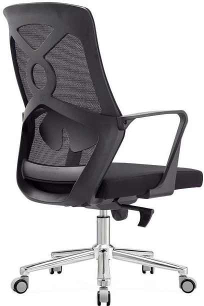 Rex M LBM-OF Office Adjustable Arm Chair – Black