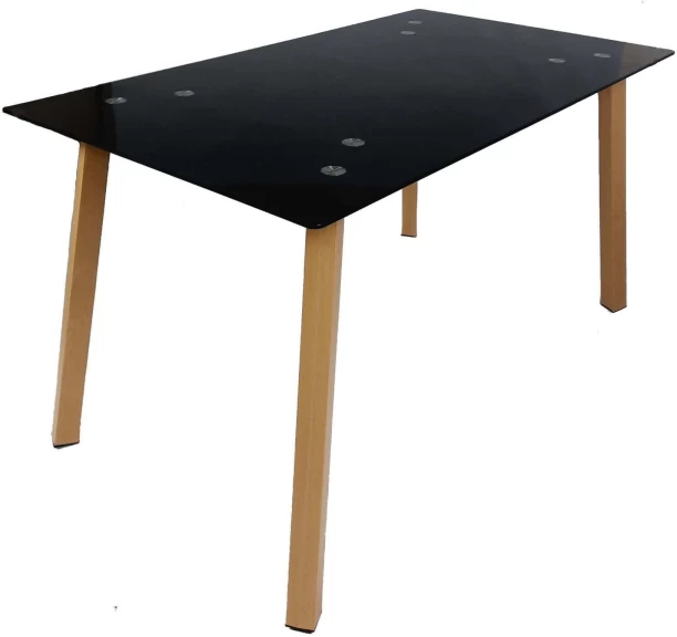 Infinity Homeware Dining and Office Table Multipurpose Table – Black